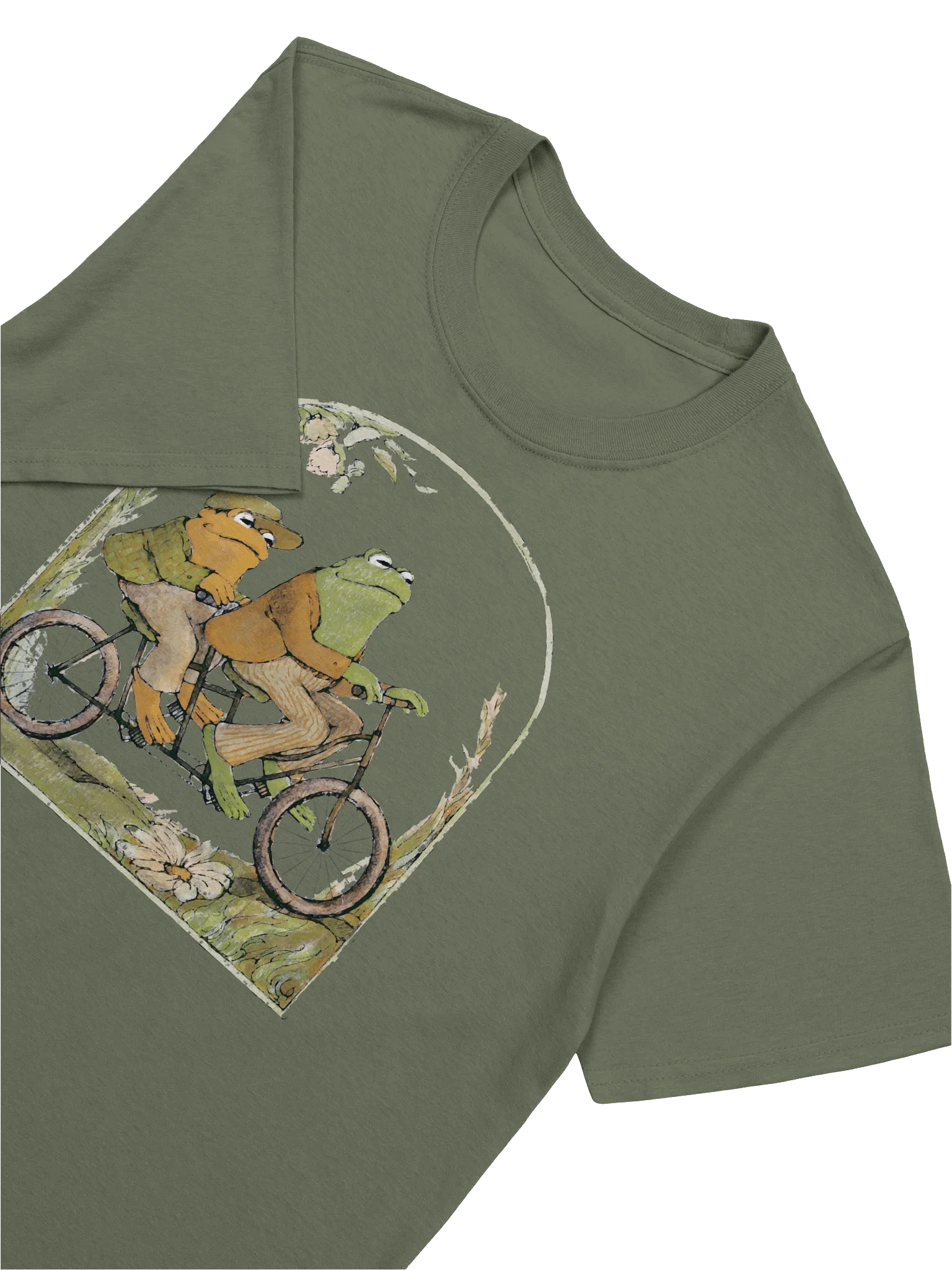Frog and Toad Bike Unisex T-Shirt product image (3)
