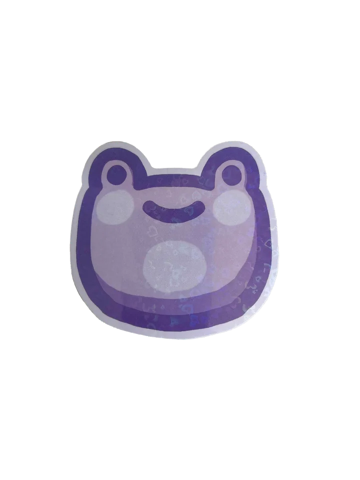 2.5" Purple Marty Sticker product image (1)