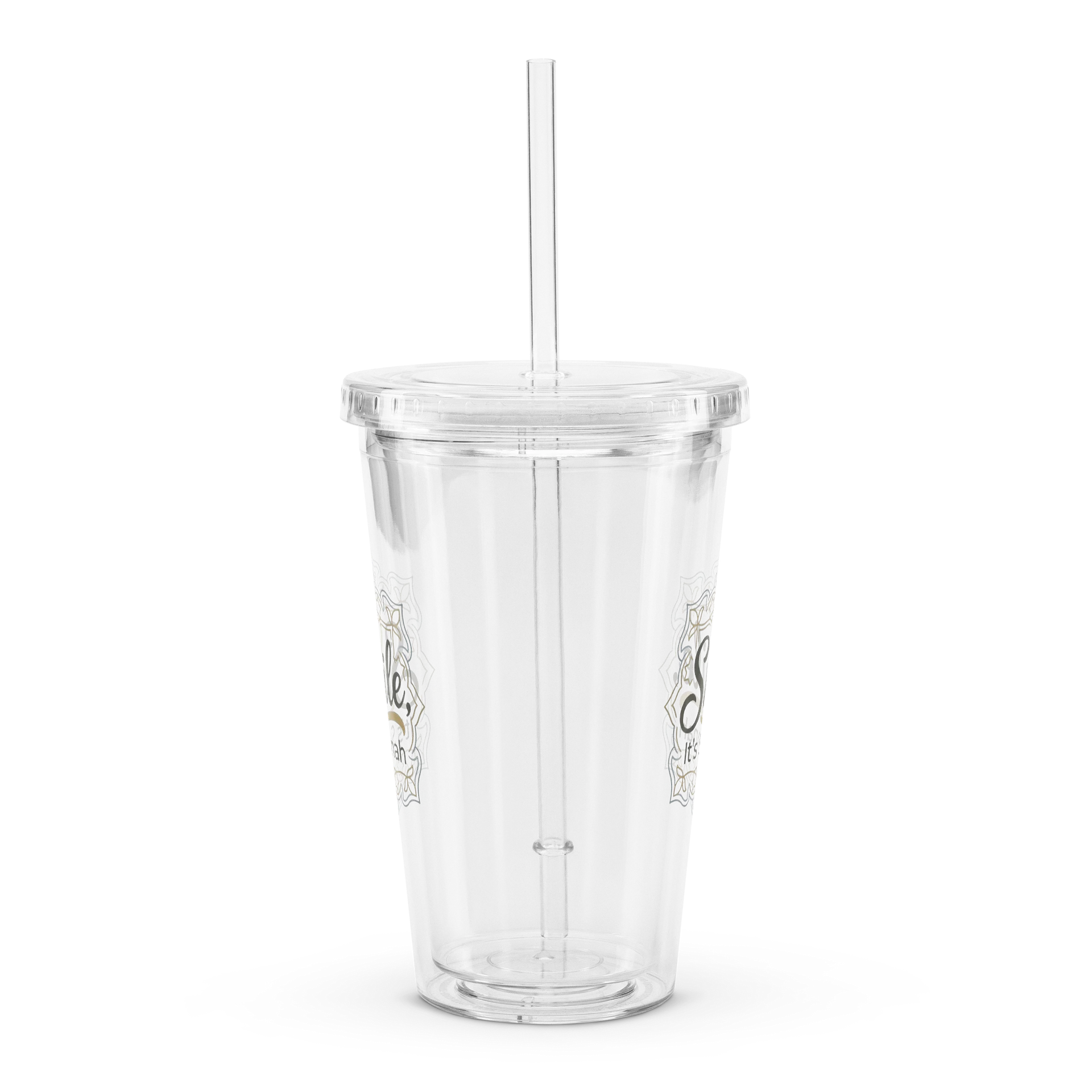 Smile it's Sunnah - Double Wall Clear Tumbler product image (1)