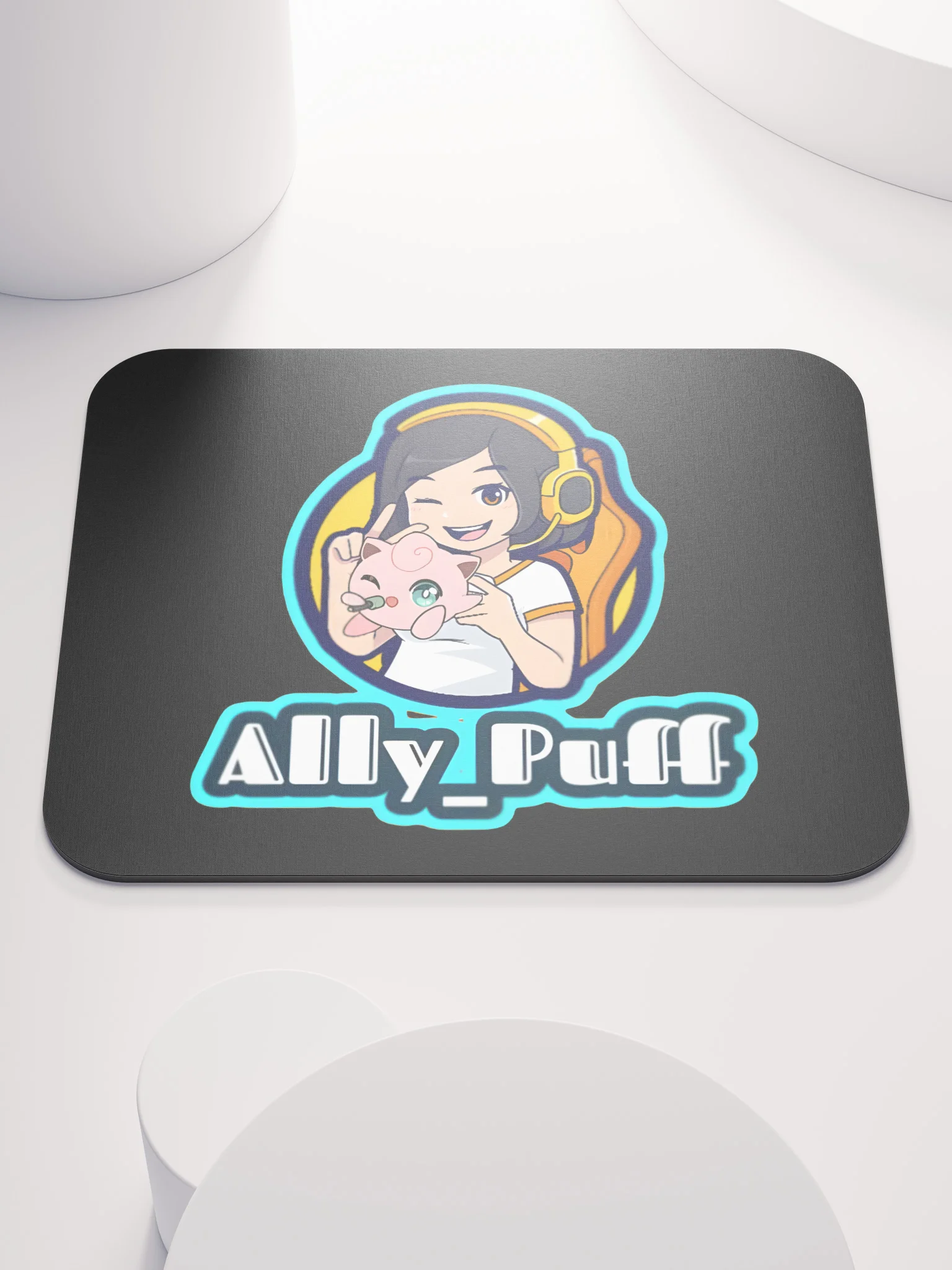 Ally_Puff Classic Mouse Pad product image (1)