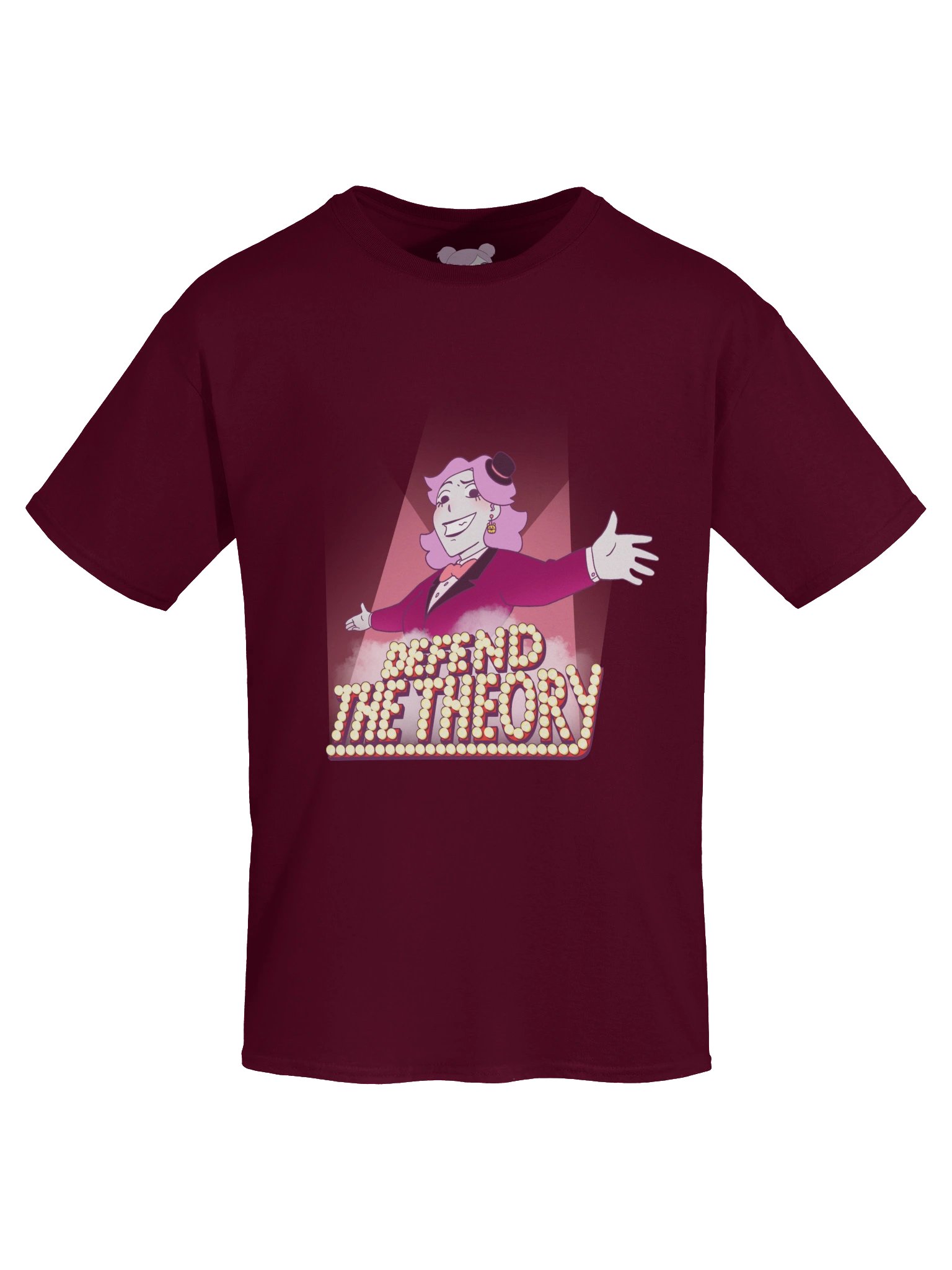 Defend The Theory! Standard Pink Shirt product image (5)