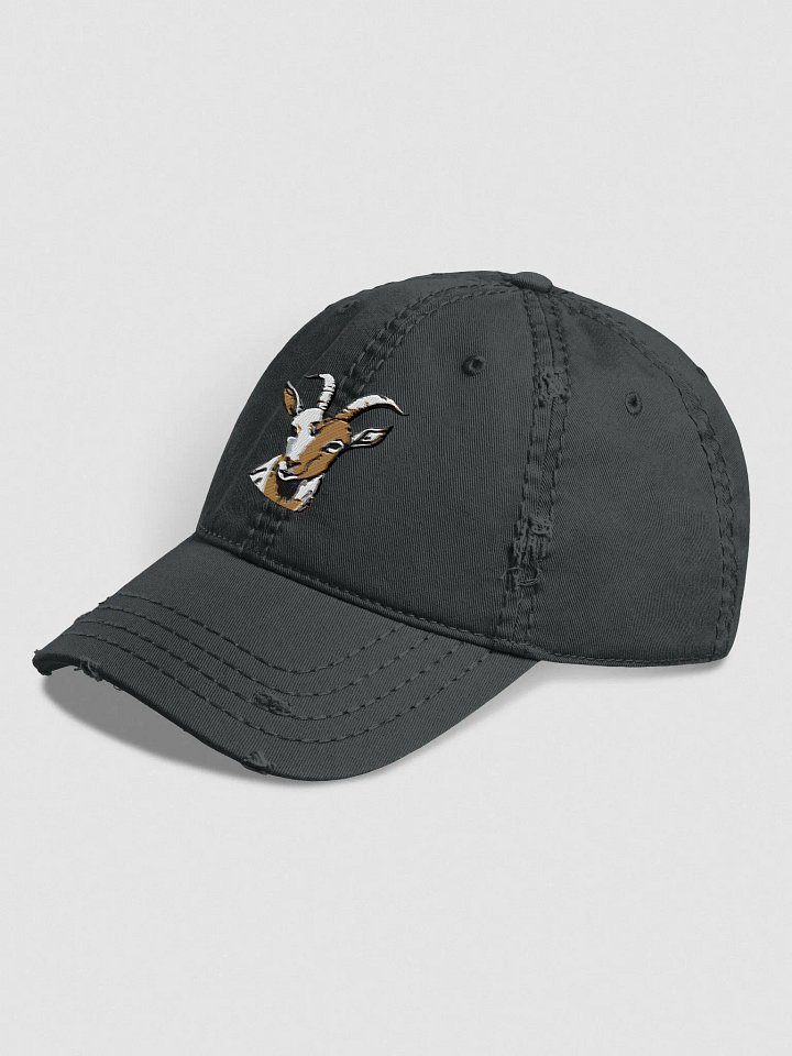 Rugged Goat Distressed Dad Hat product image (6)