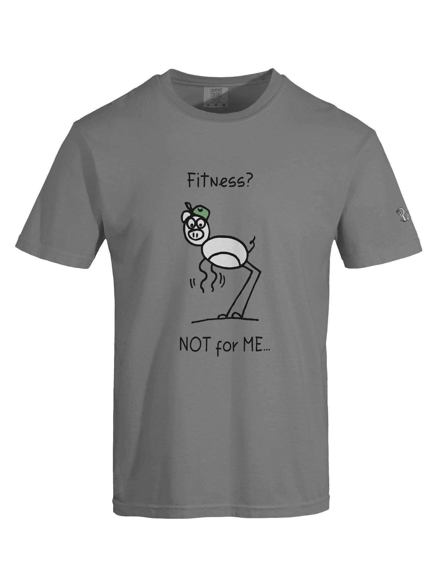 'Fitness? not for Me' Pupsies! Heavyweight T-Shirt product image (75)