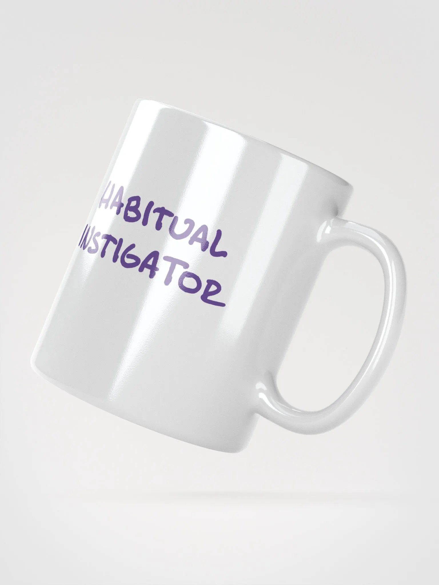 HABITUAL INSTIGATOR (purple design) mug product image (3)