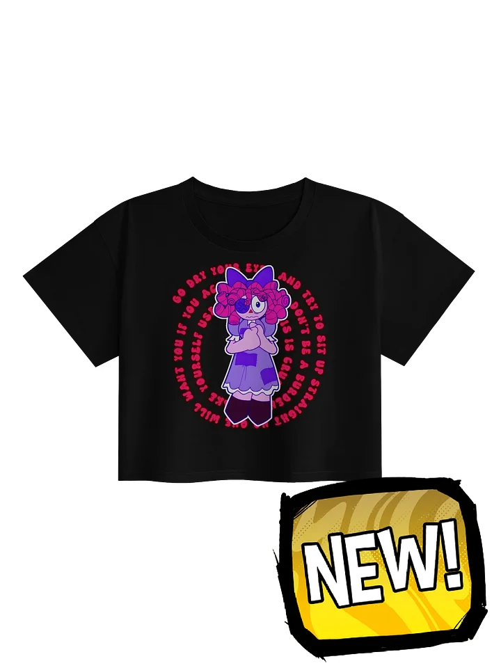 Mom Friend Crop Tee product image (1)