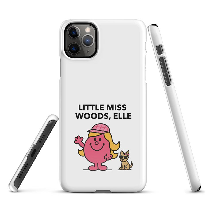 Little Miss Elle Woods iPhone Case – Snap-On Broadway Meme Phone Cover product image (1)