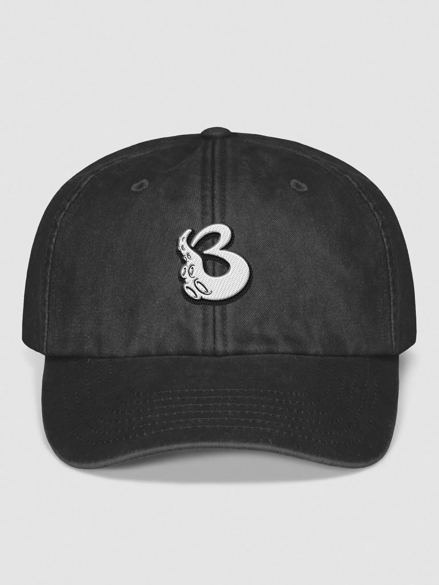 B logo dad hat product image (4)