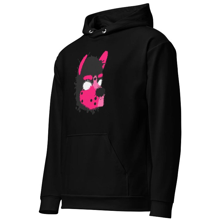 Pup Splatter Hoodie - Black / Pink product image (2)