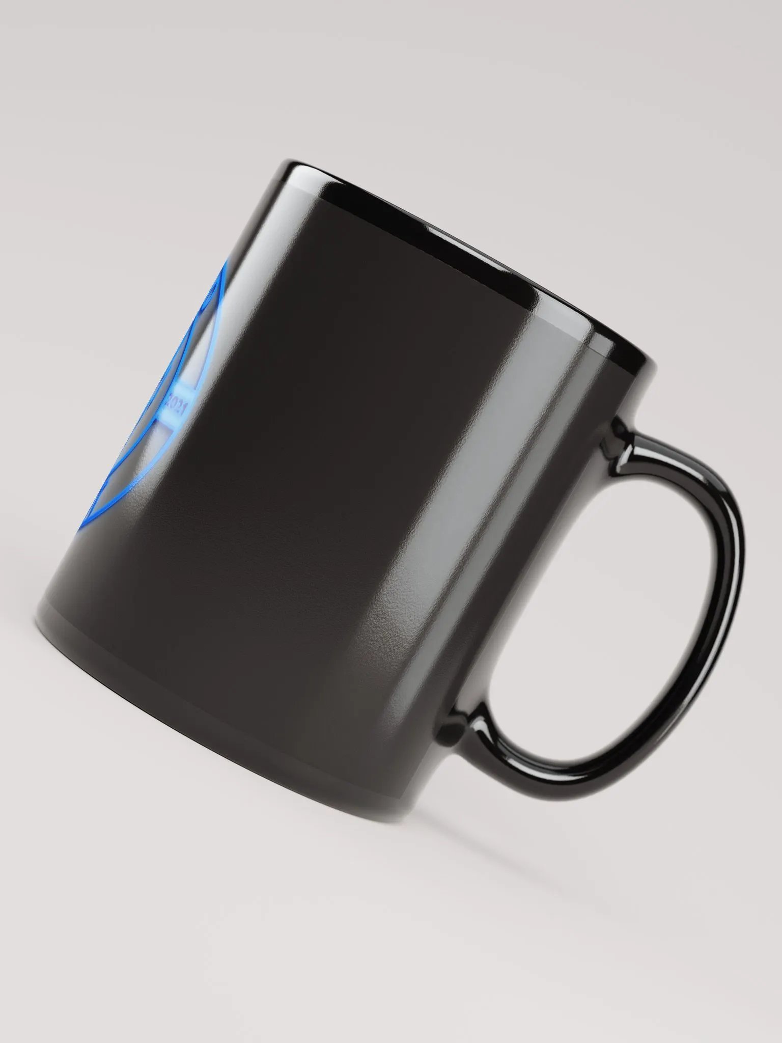SolidCast Neon Blue Mug product image (5)