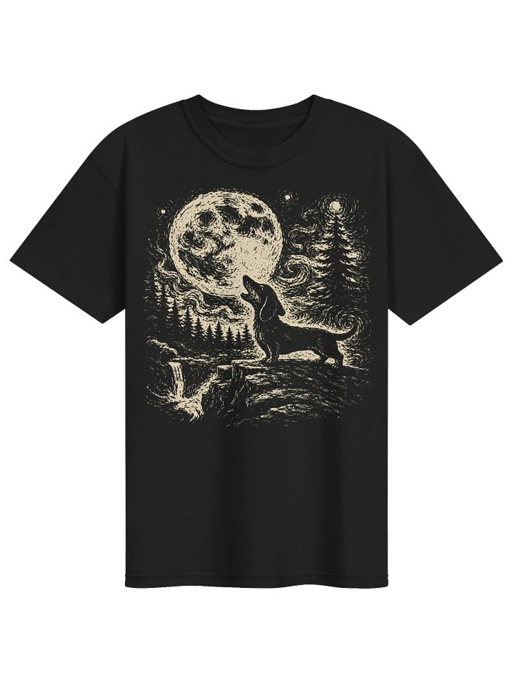 Natural Moonlit Dachshund Tee – Doxie Shirt for Dog Lovers product image (1)