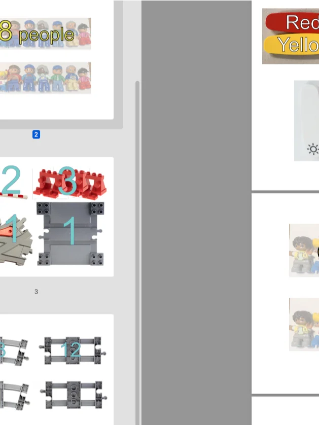 PDF printouts for Lego Coding Express product image (2)