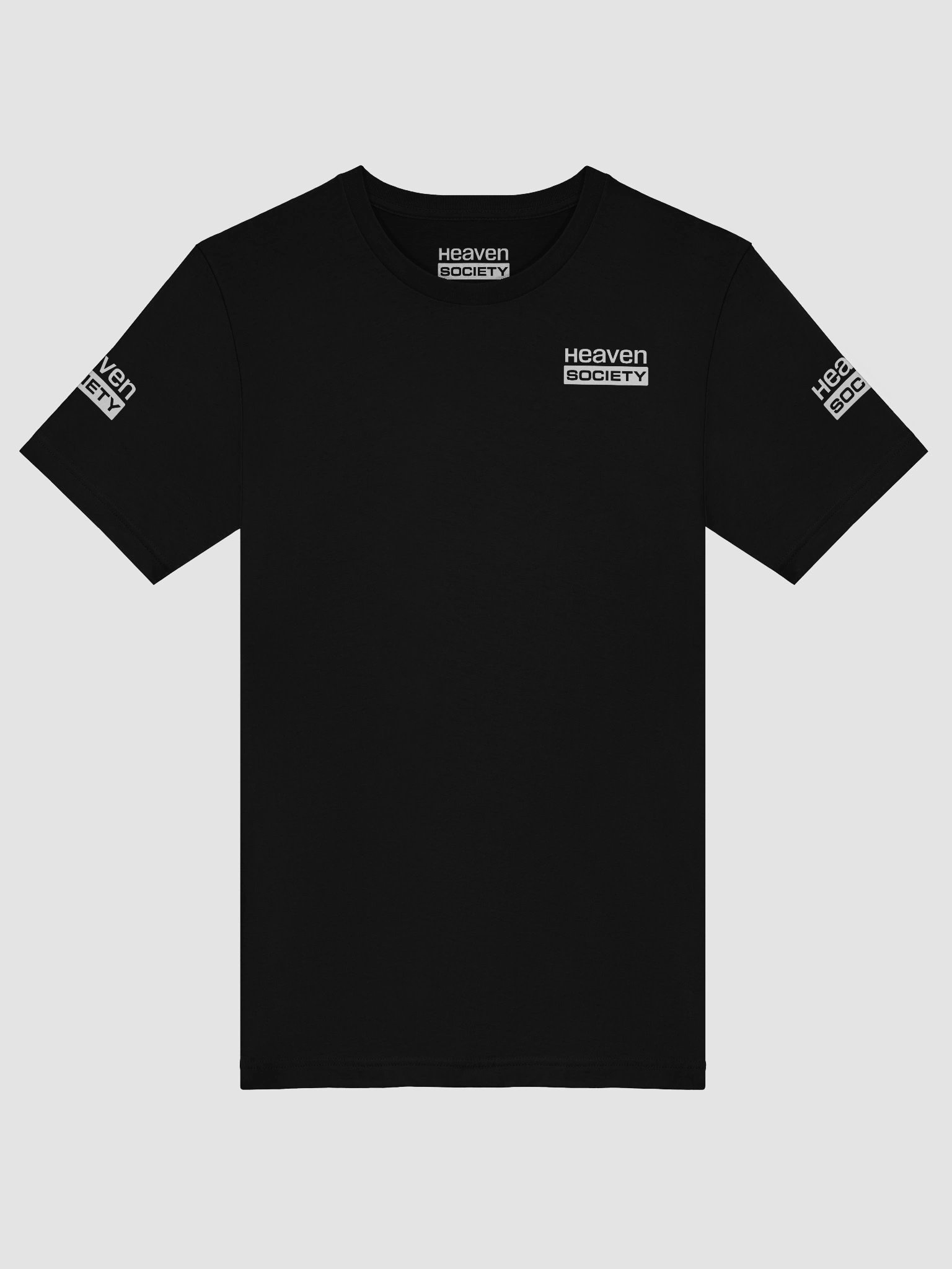 Heaven Society Black Logo T-Shirt 2026 product image (5)