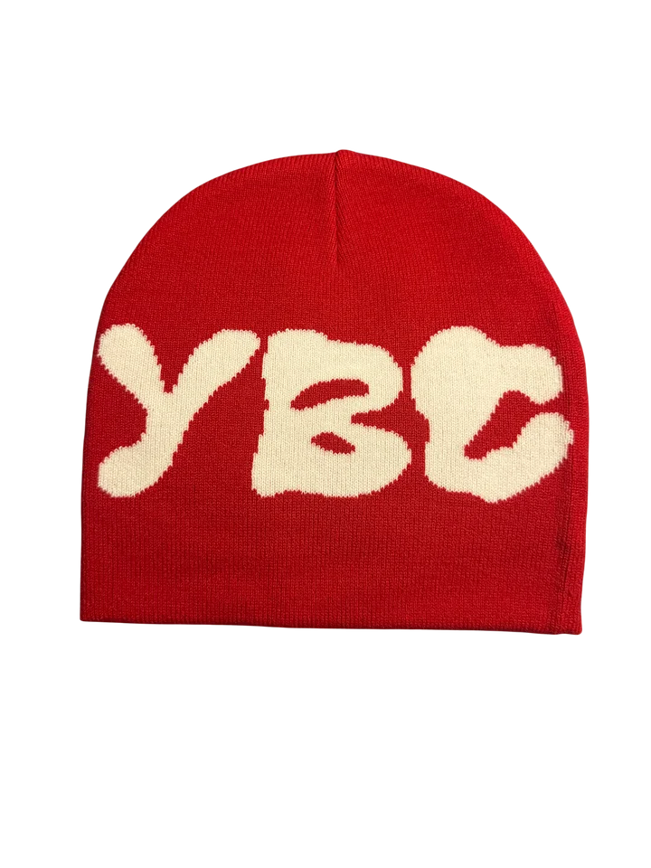 Red “FLLM” Beanie product image (1)