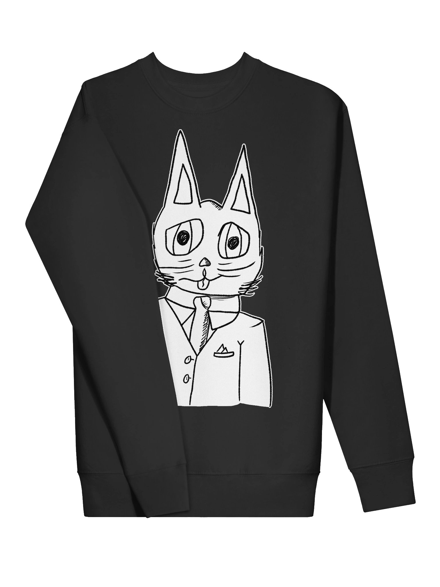 Business Cat Sweatshirt product image (3)