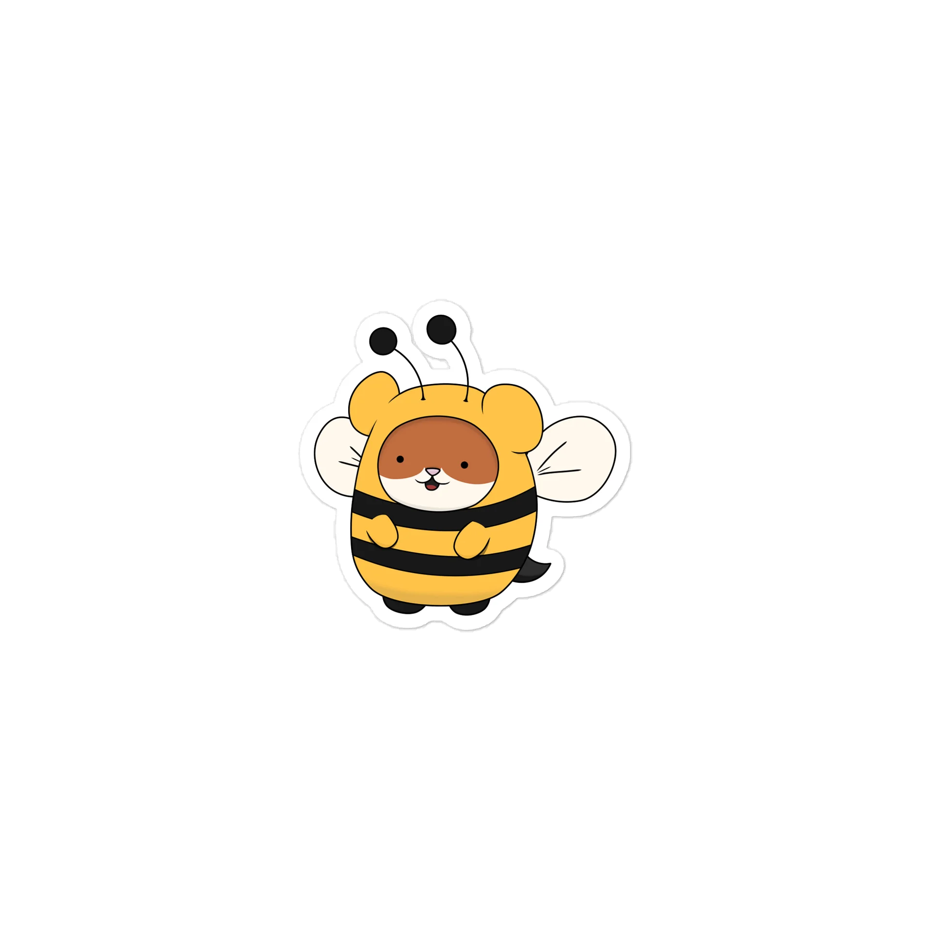 Bumble Hamster Sticker product image (1)