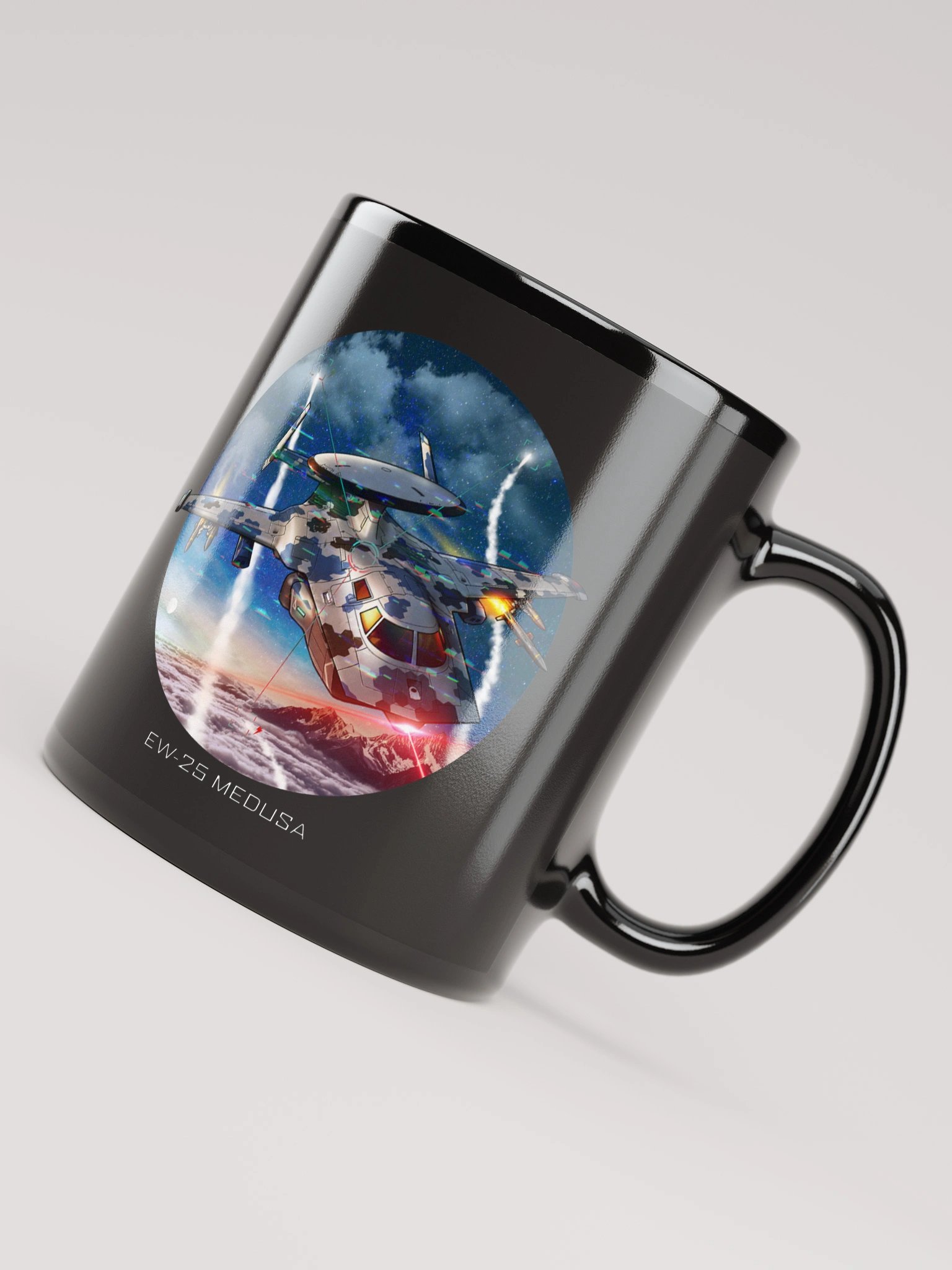 Medusa - Navy Hex 11oz. Mug product image (4)