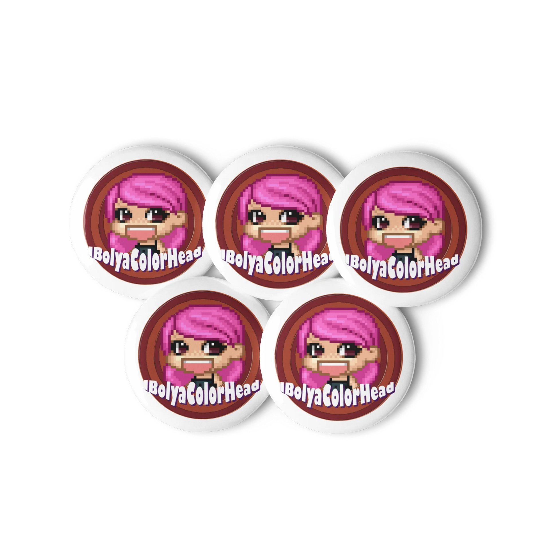 IbolyaColorHead Logo Buttons product image (2)