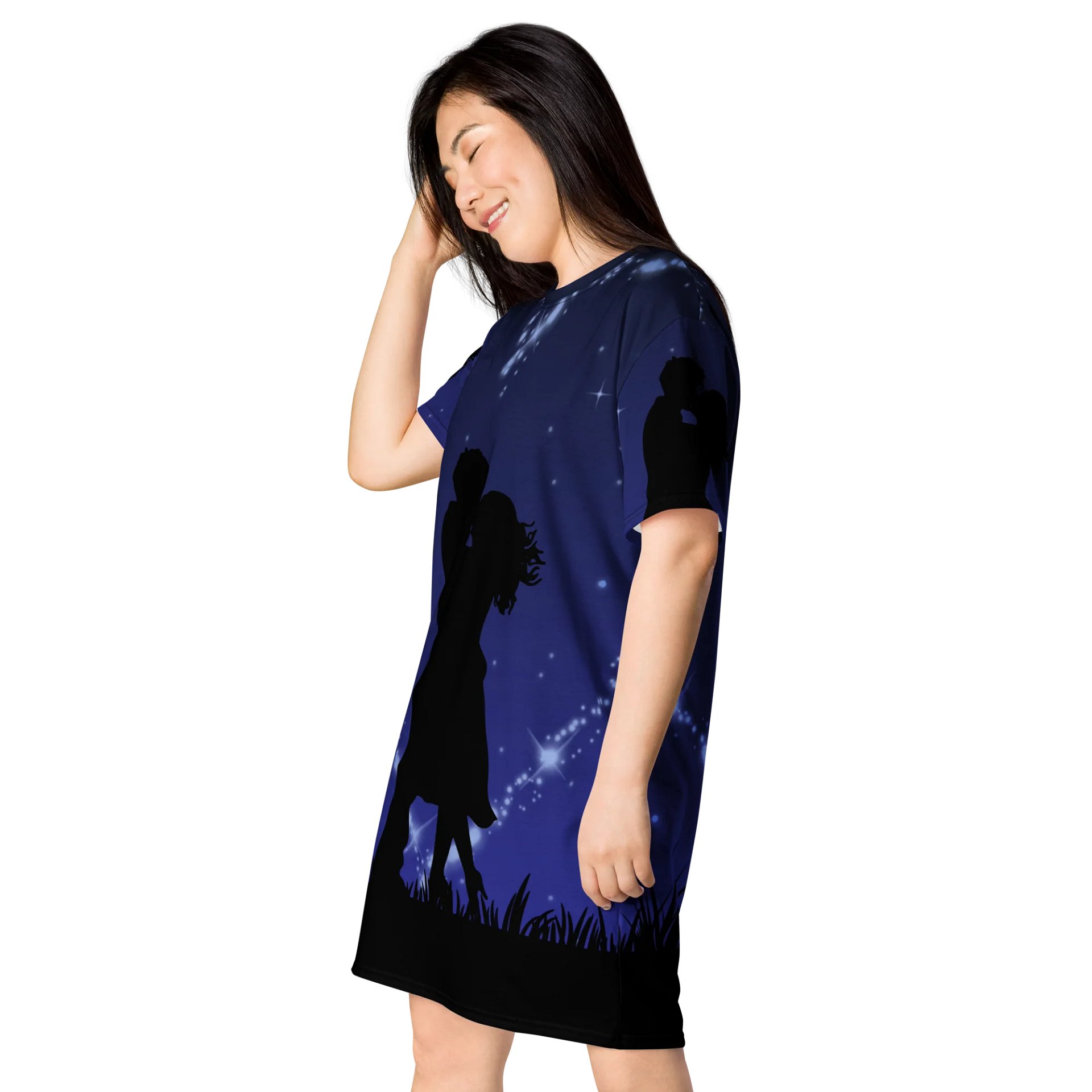 'You Need To Find Some New' All-Over T-Shirt Dress product image (3)