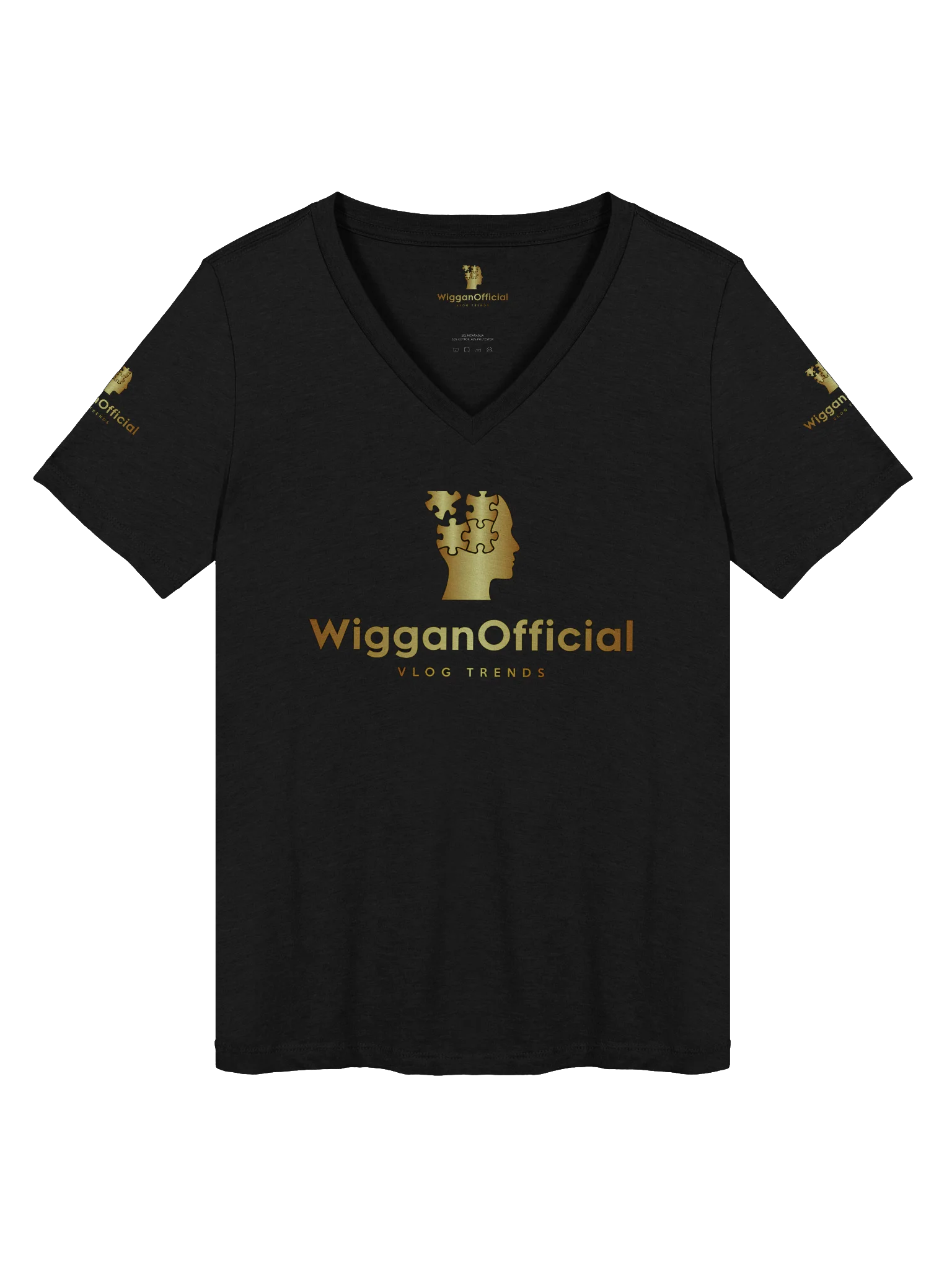 WigganOfficial Women's Relaxed V-Neck T-Shirt product image (1)