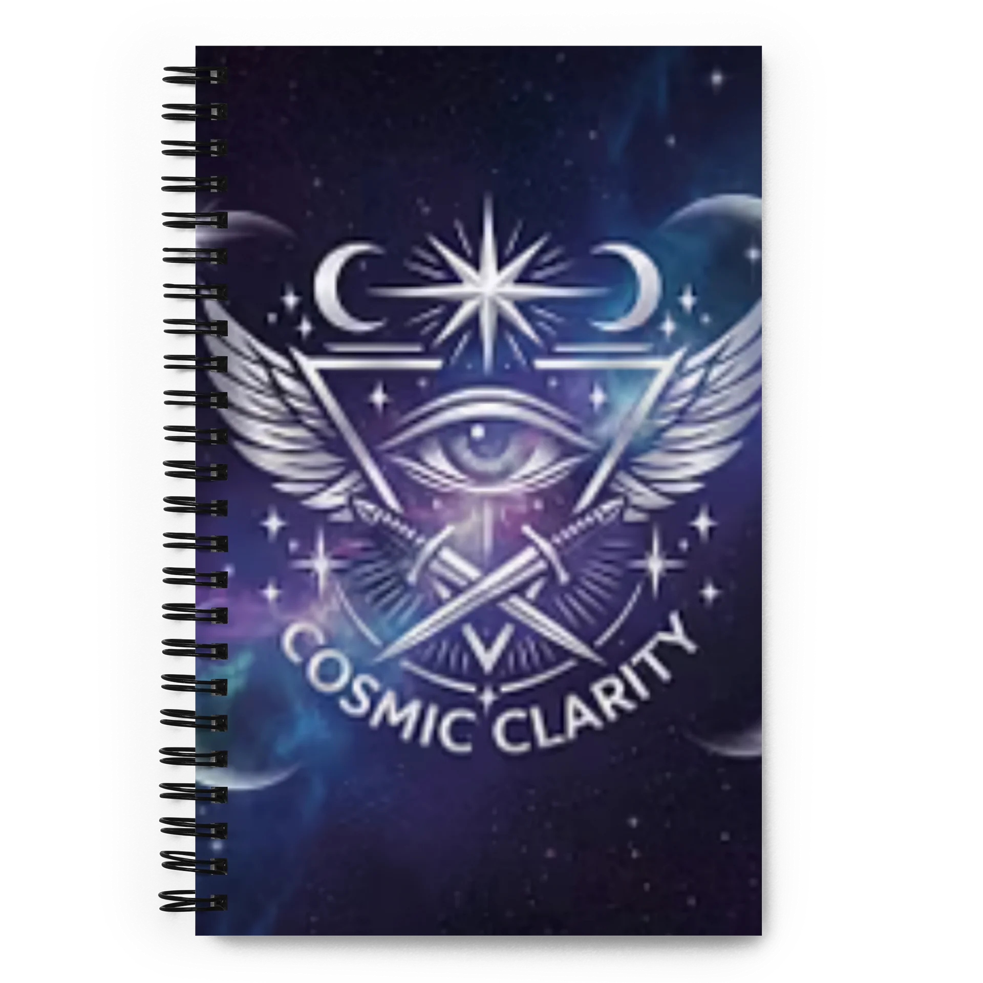 Cosmic Clarity Logo -Spiral Notebook product image (1)