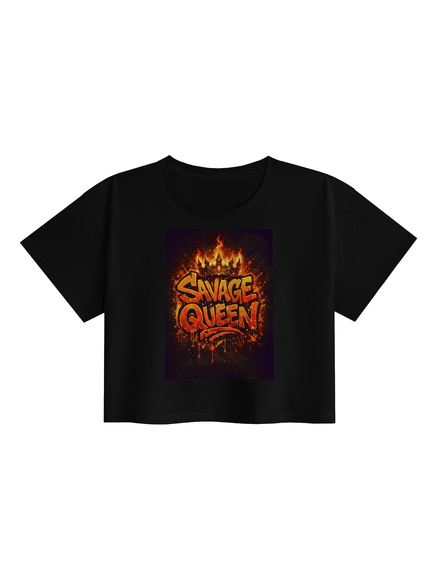 Fiery Queen Crop Top product image (1)