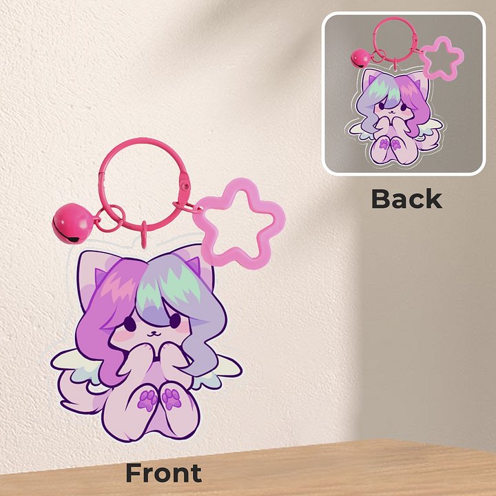 2022 Chibi Ash Keychain product image (2)