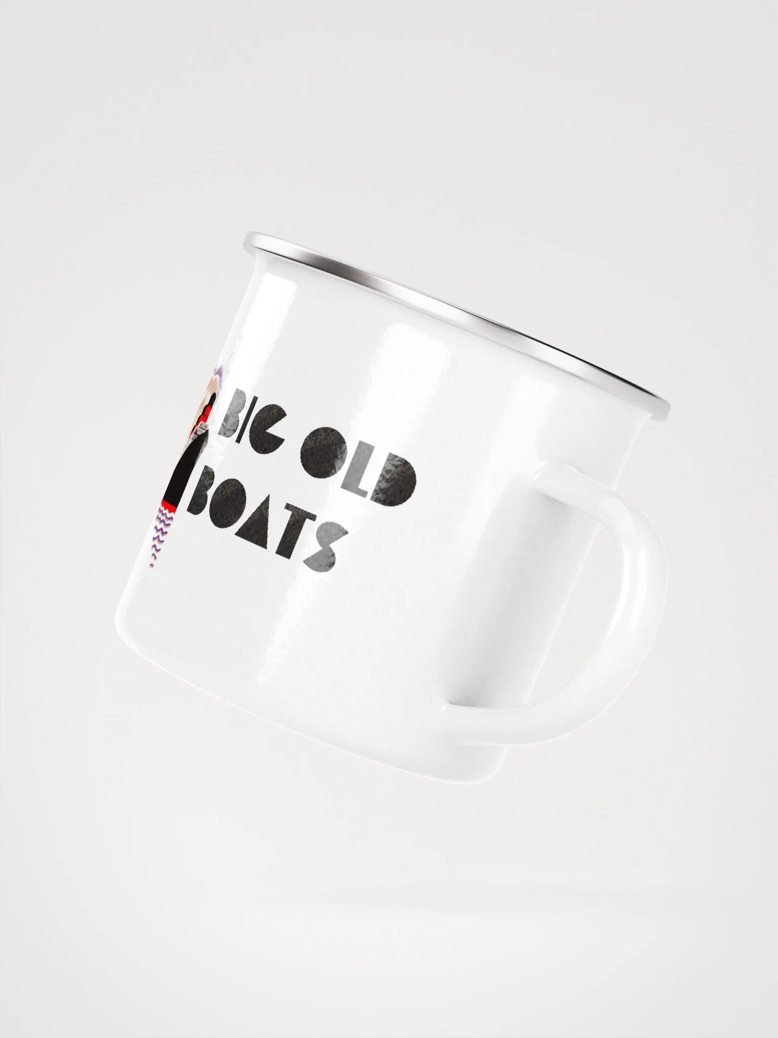 Big Old Boats Enamel Mug product image (3)