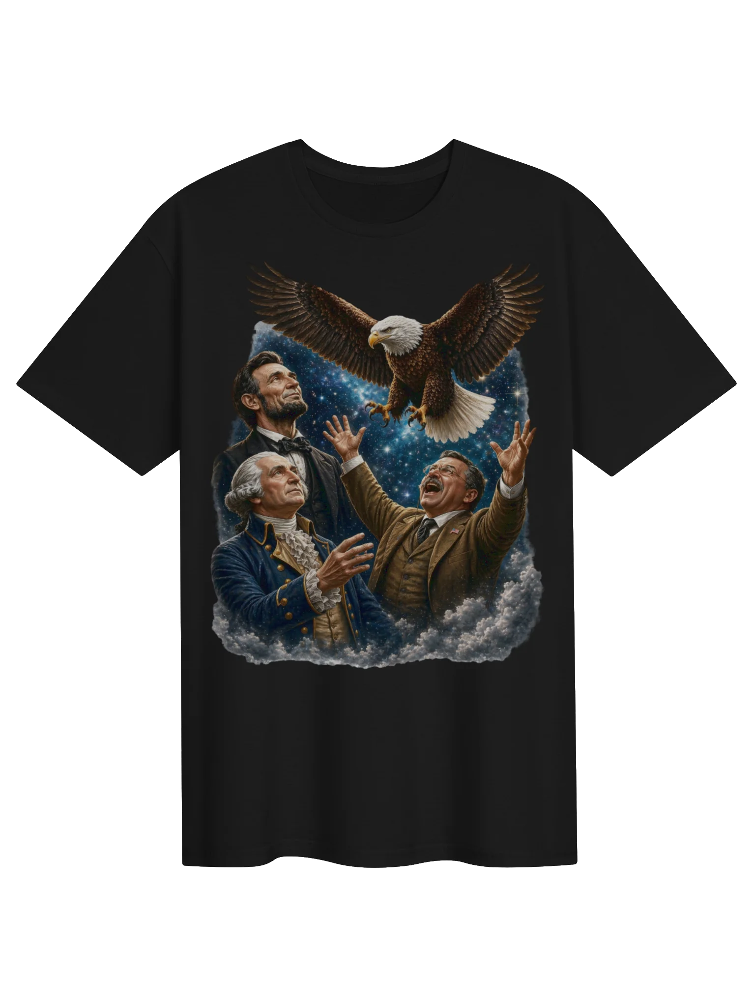 Freedom Founding Fathers Eagle Tee | USA T-Shirt product image (71)