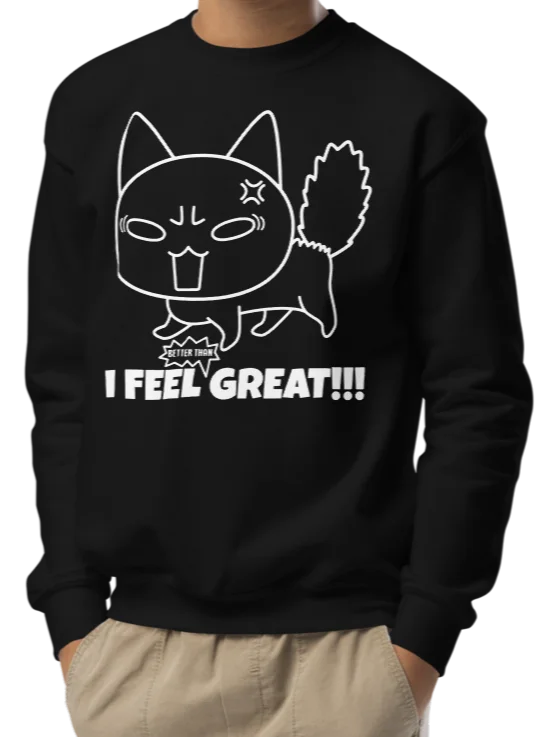 Ironic Emotional Expression - Unisex Youth Sweatshirt product image (6)