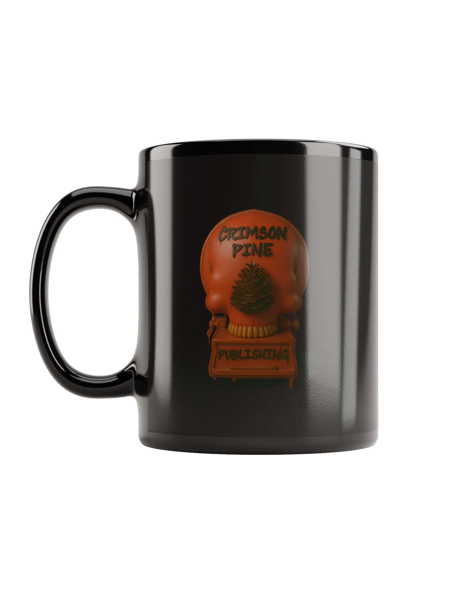 Crimson Pine Skull Mug product image (1)