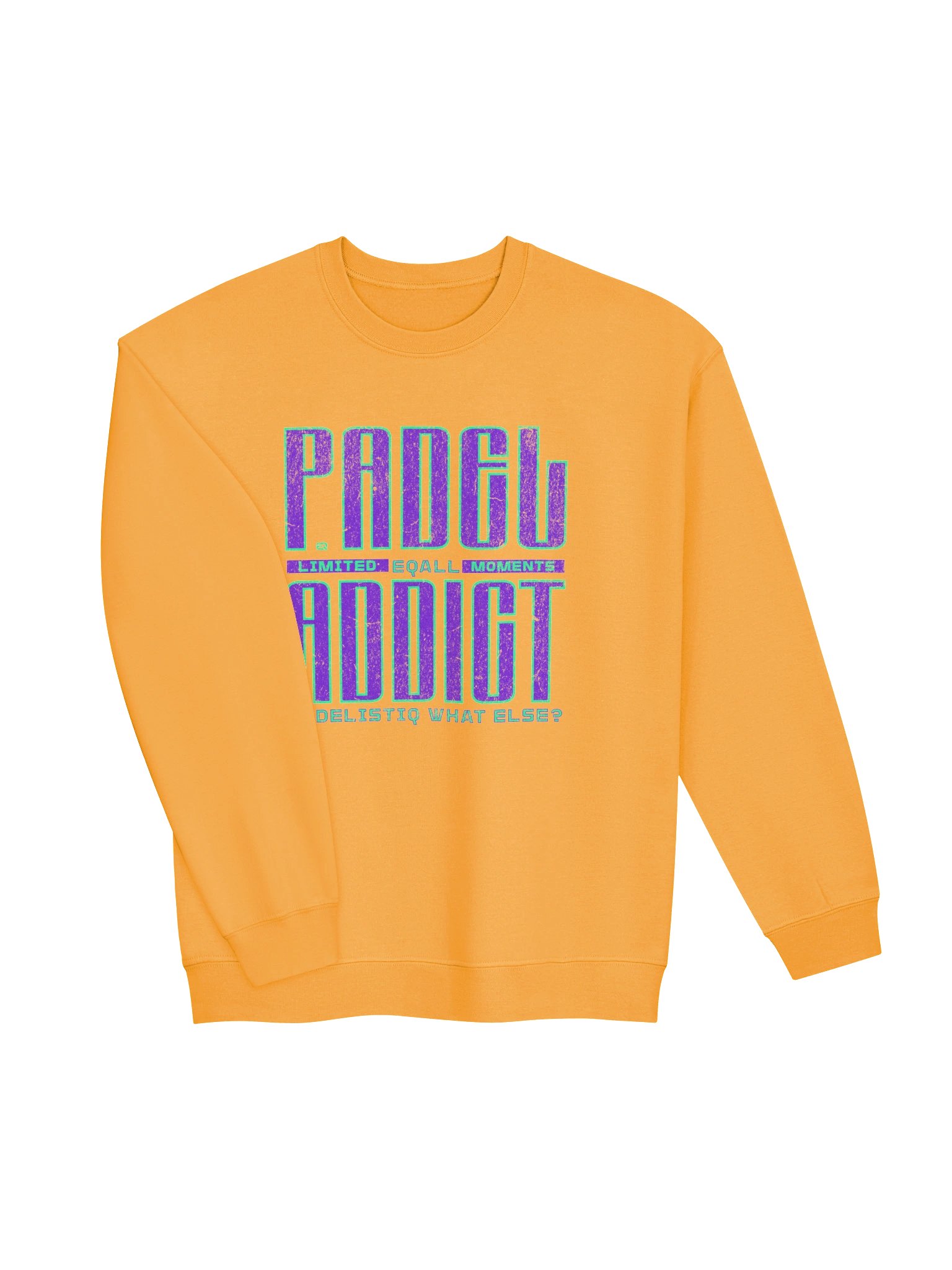 PADELISTIQ Addict Crewneck Gildan Sweatshirt_R3CVR.i by EQALL® Essentials_Purple product image (3)