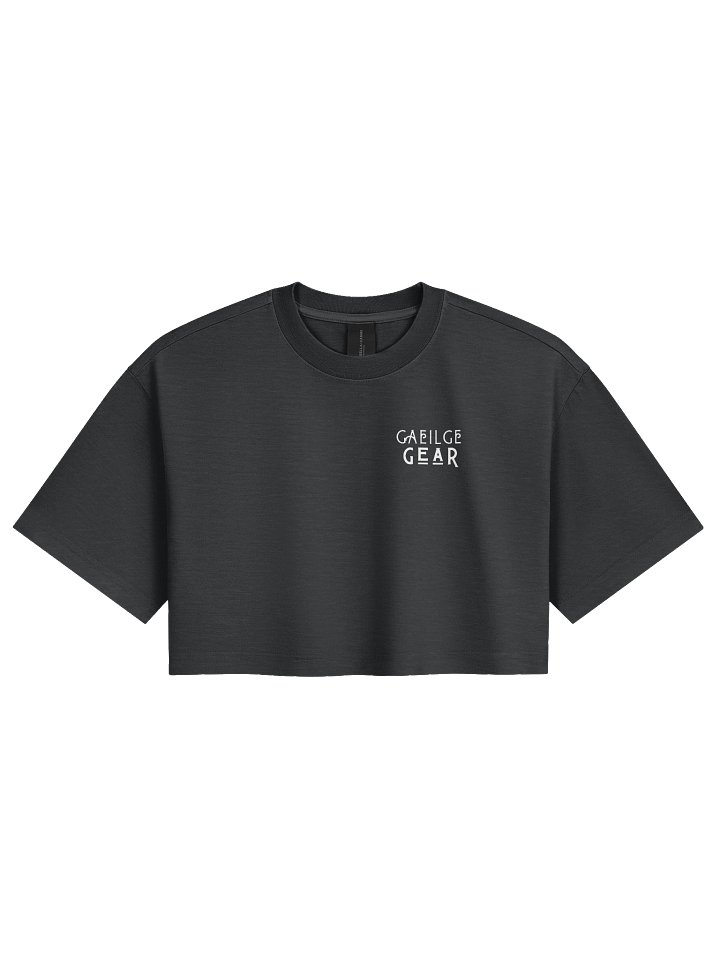 Sheela Claddagh Cropped Tee with Large Back Print product image (2)