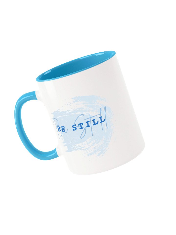 Be Still - White/Blue Mug product image (1)