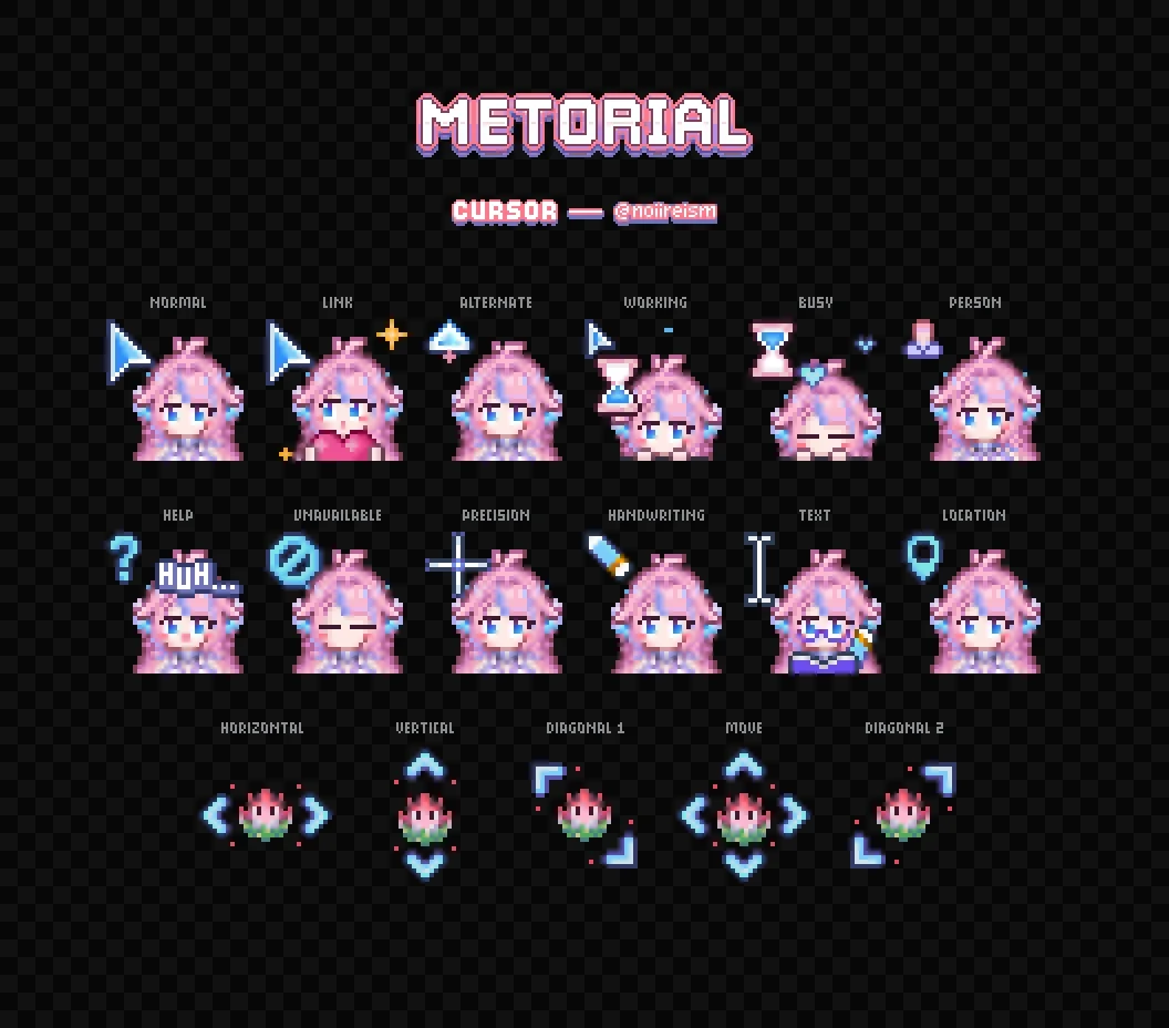 Metorial Cursor Pack (version A) product image (1)