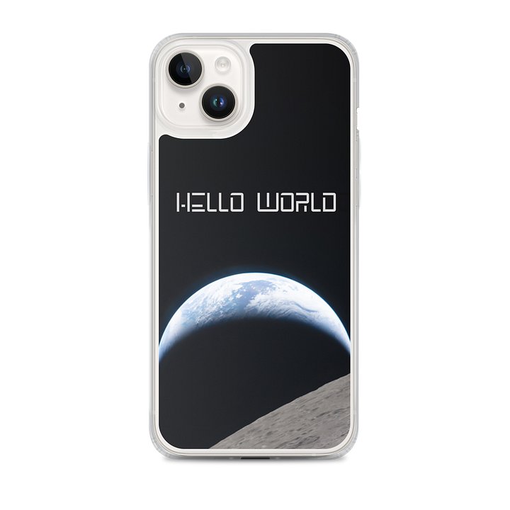 Hello World Artemis Phone Case product image (1)