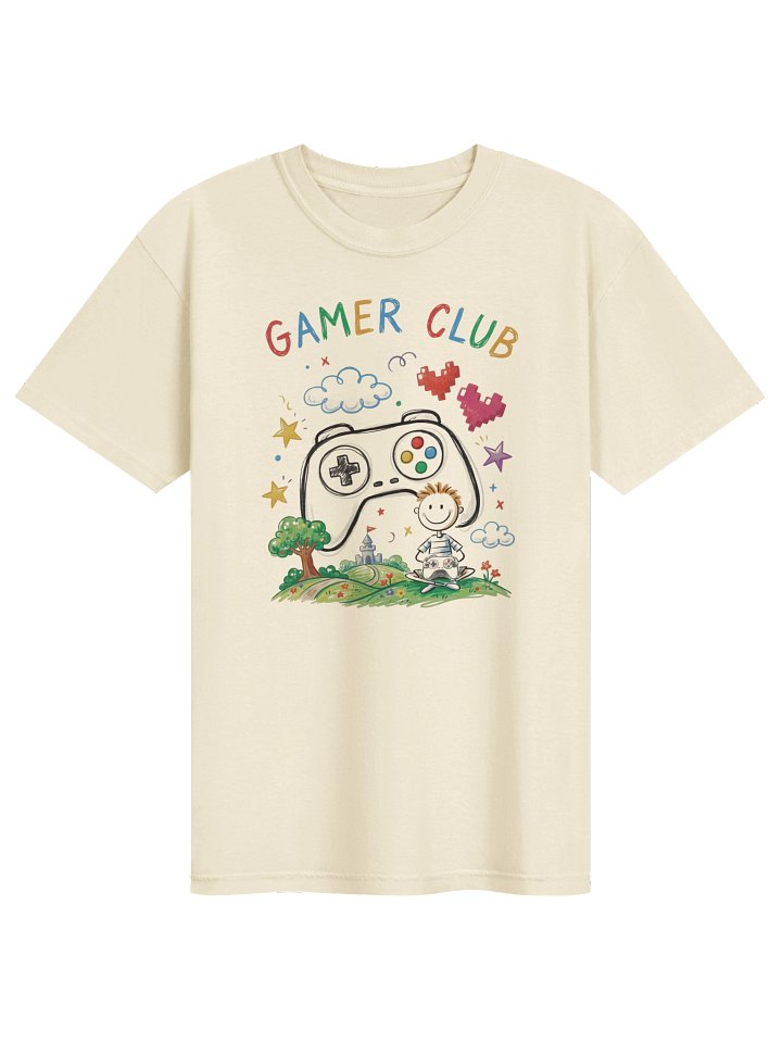 Gamer Club Cartoon Controller Tee product image (1)