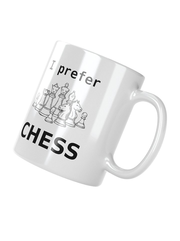 Tea or Coffe? I prefer CHESS Mug product image (4)