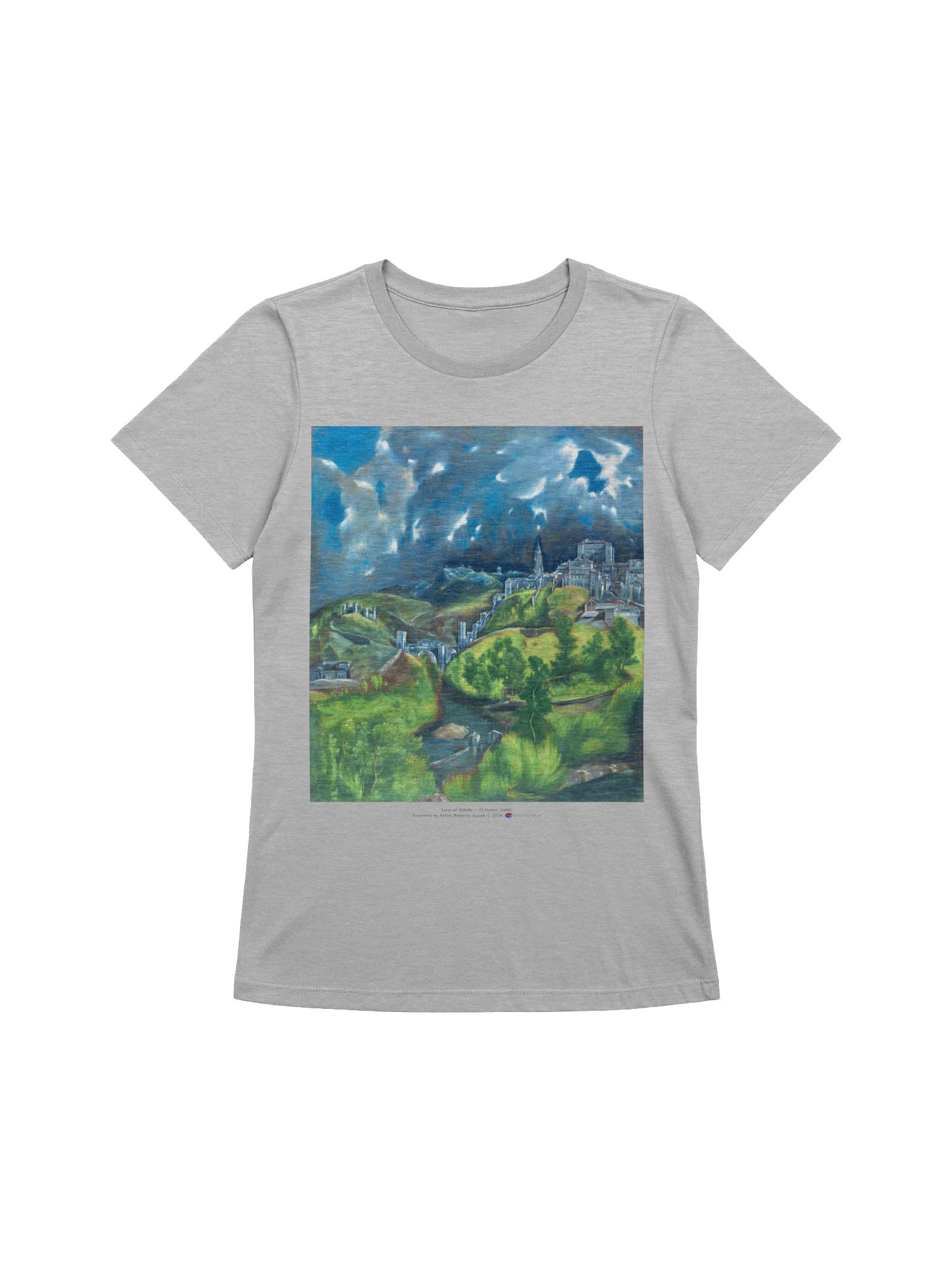 View of Toledo — Women's T-Shirt product image (1)