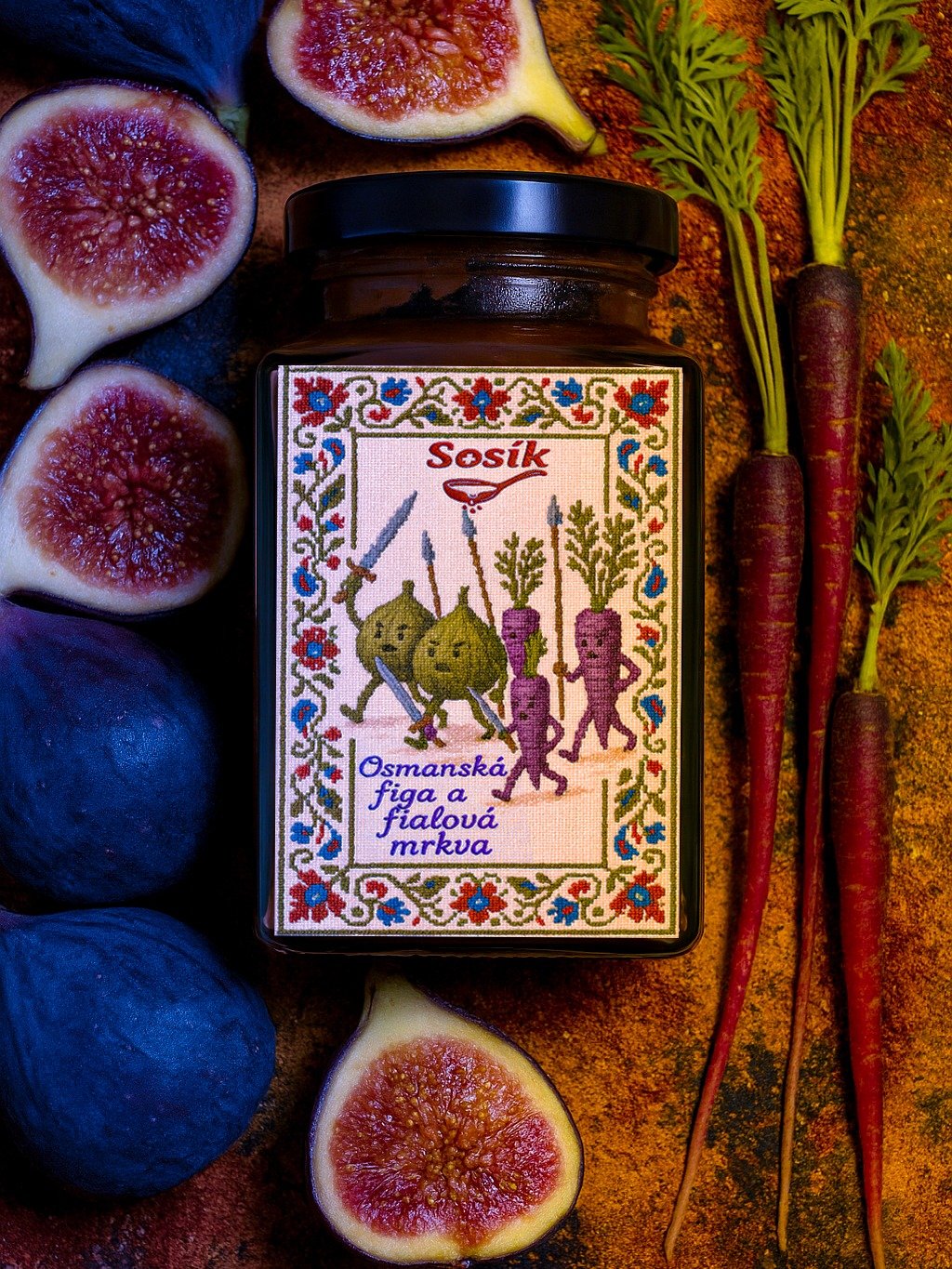 Osmanská figa a fialová mrkva product image (1)