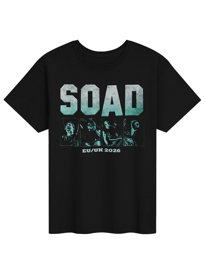 System Of A Down EU And UK 2026 Tshirt product image (1)