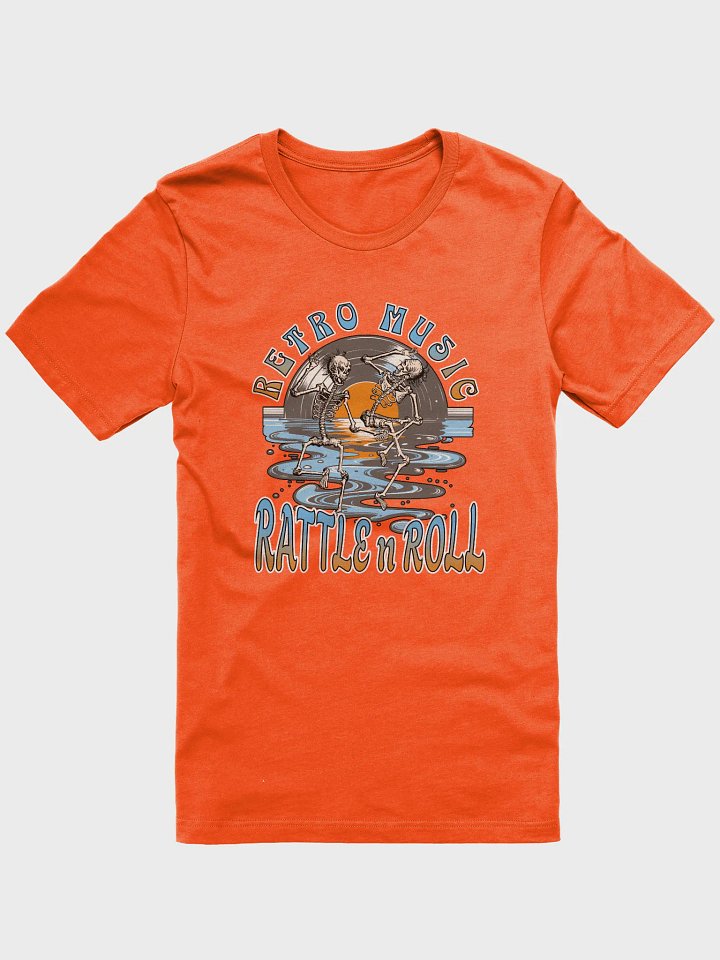 Retro Music Rattle n Roll Skeleton Dance T-Shirt product image (1)