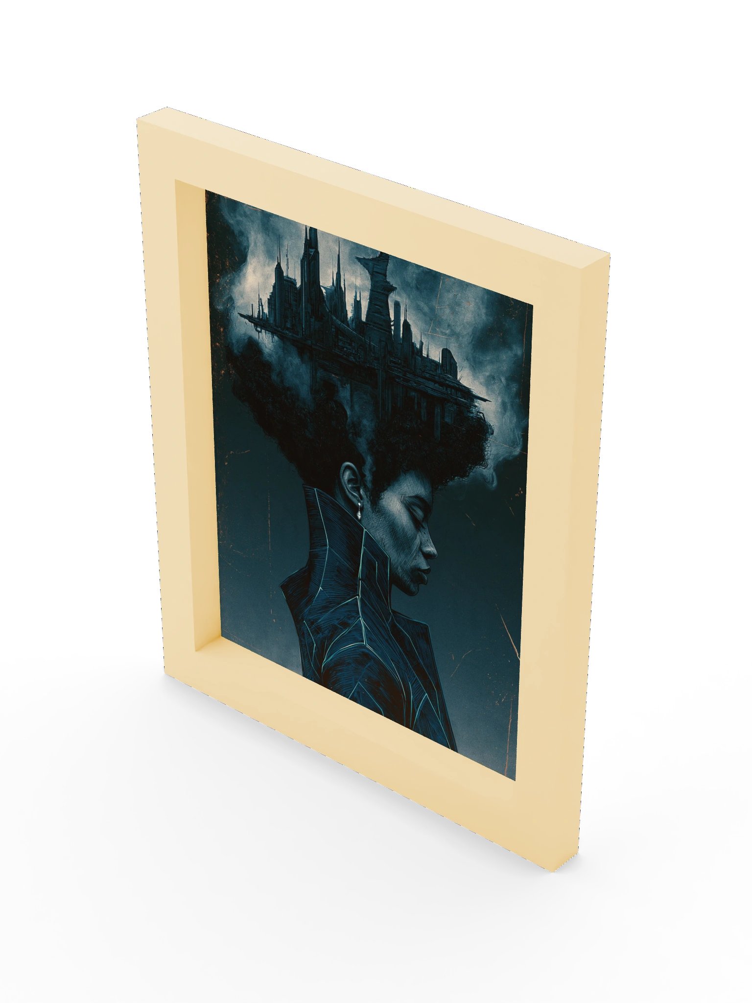 Skyline · Mindscape No. 1 | Framed Art Print | Originology | Black History X product image (4)