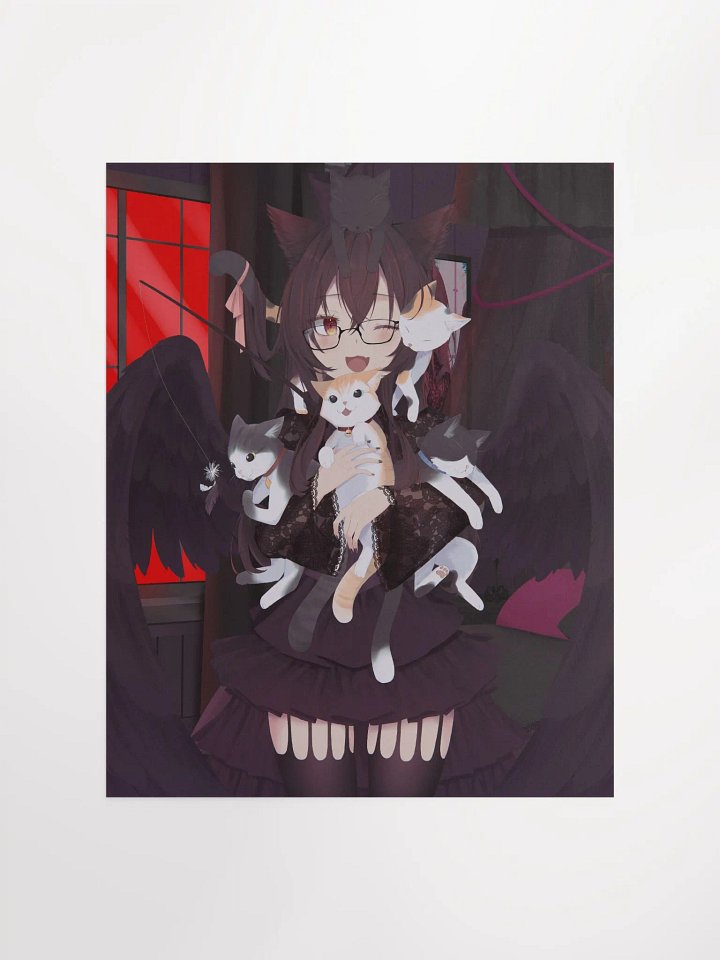 Mizuki and Cats Poster product image (1)