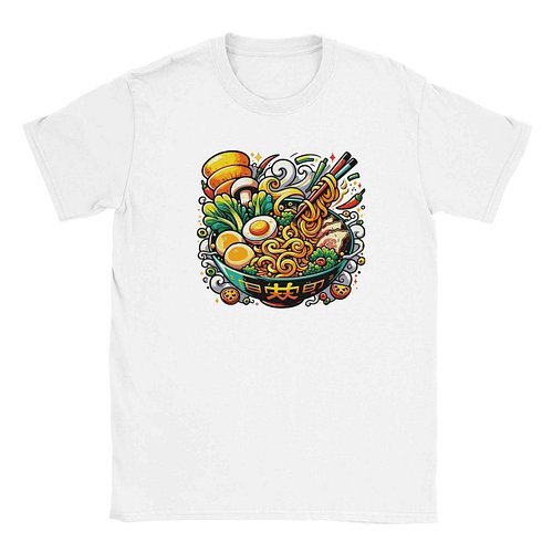 Check this out!!!!

 Ramen Lovers T-Shirt - Funny 100% Cotton Tee for Noodle Enthusiasts - Foodie Gift https://www.jandivisio...
