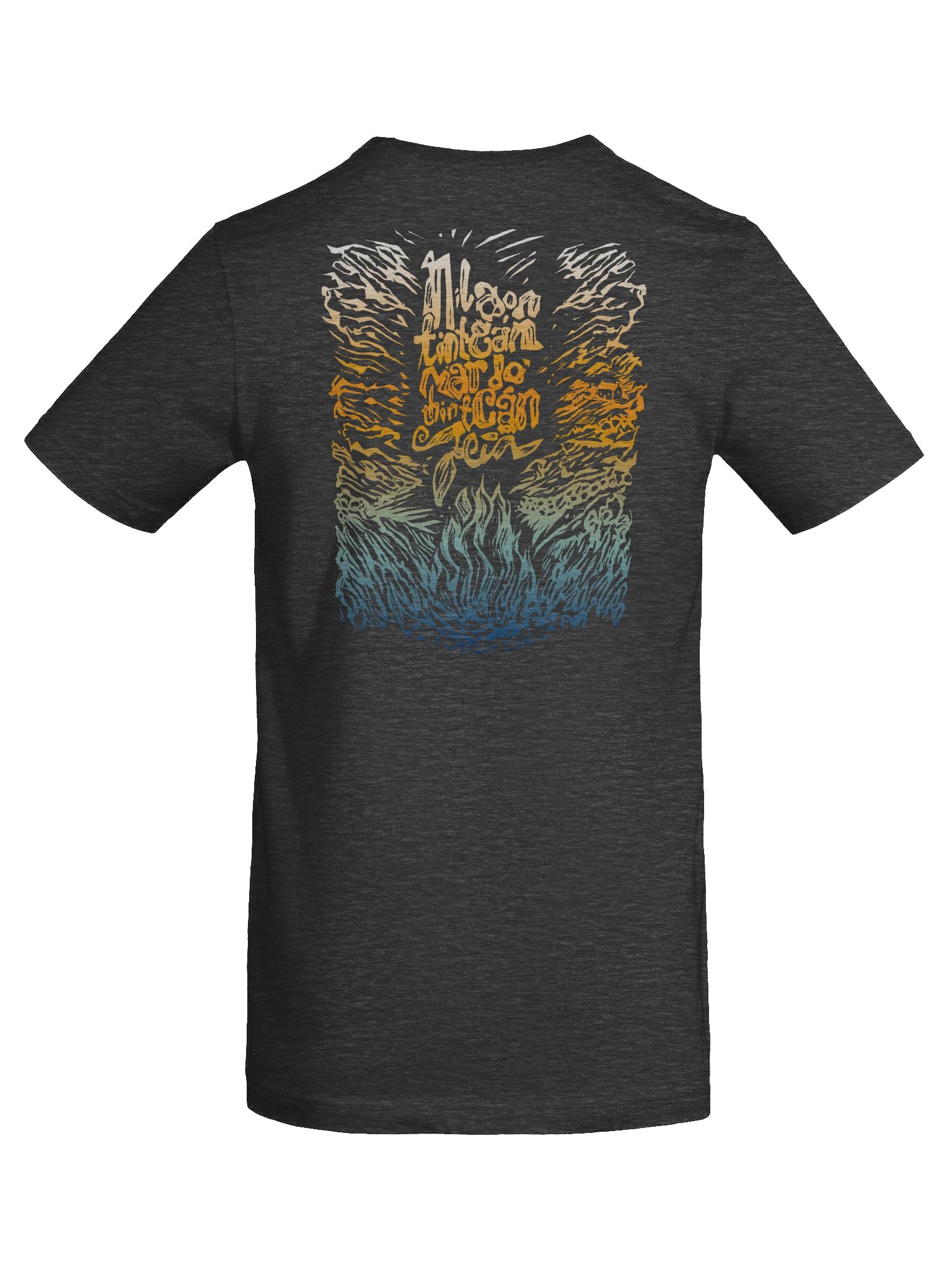 Níl aon tinteán mar do thinteán féin - Colour - Bella+Canvas Supersoft T-Shirt (Back Patch) product image (8)