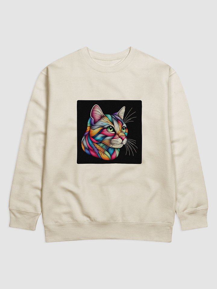 Vibrant Feline Dreams Sweatshirt product image (2)