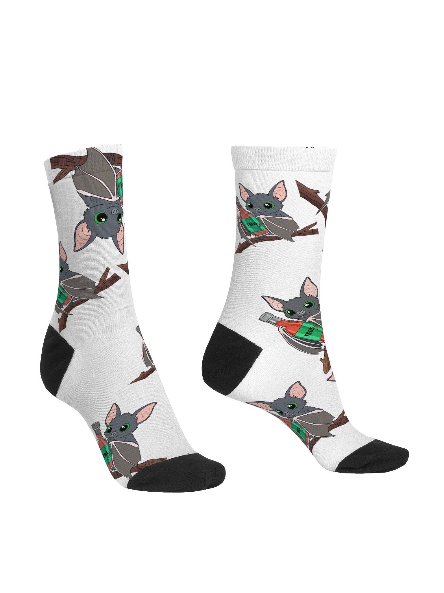 Spicy Bat Crew Socks product image (3)