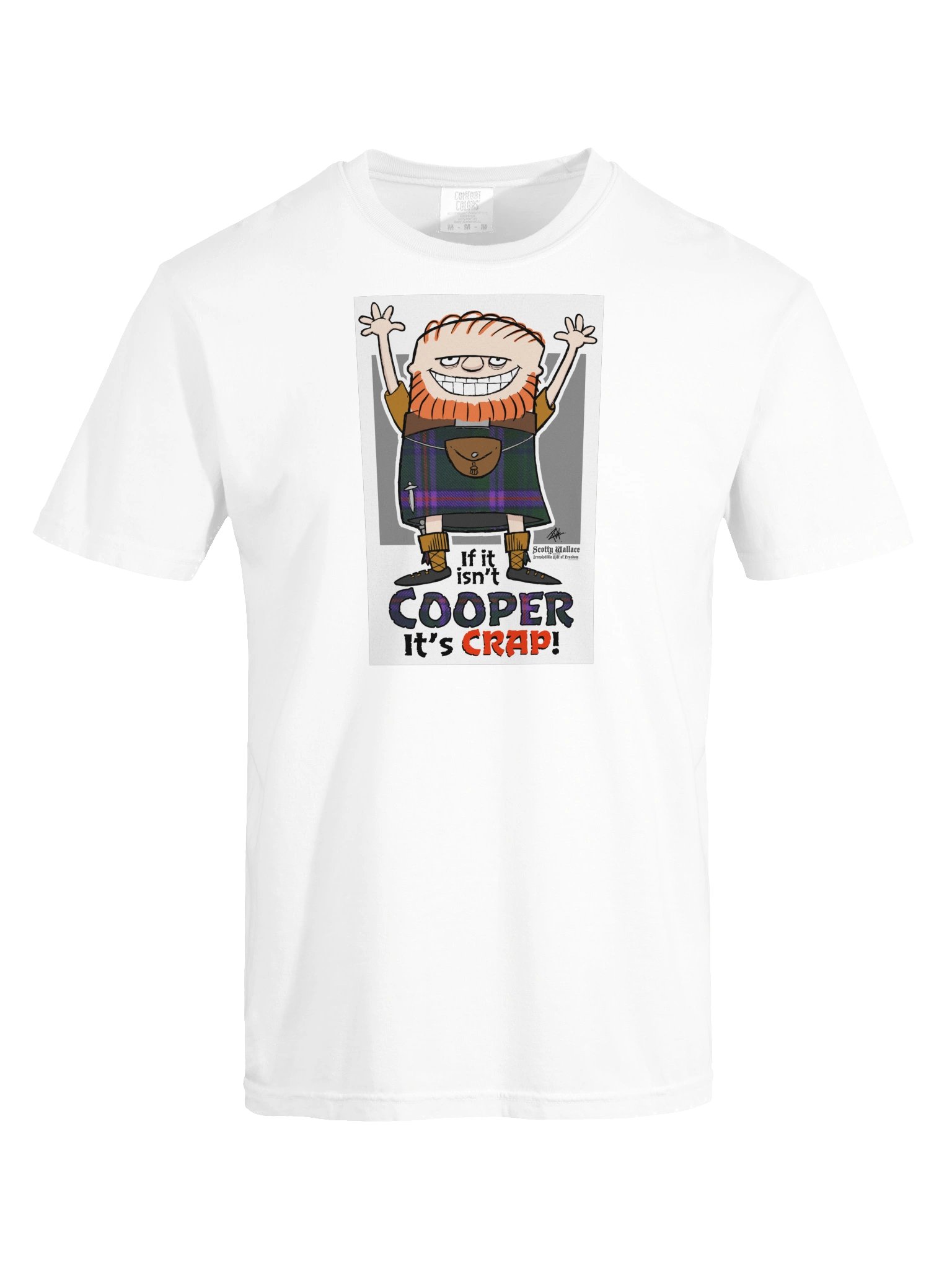 Cooper Clan Tartan - Funny Scottish Humor Scotty Wallace product image (243)