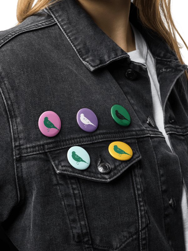 The Ultimate Wandering Nightingale Pin Collection - Pin Buttons Set product image (1)