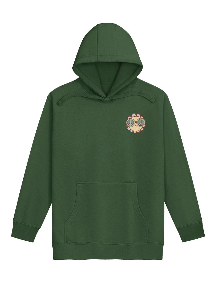 Peace & Love Hoodie | 70s Hippie VW Van Front & Back Design product image (1)